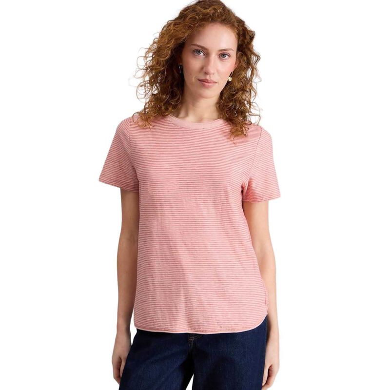 White Stuff Clara Texture Short Sleeve Tee image number 0